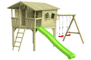 CRAZY Leon Design-Stelzenhaus mit Schaukel