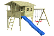 CRAZY Leon Design-Stelzenhaus mit Schaukel