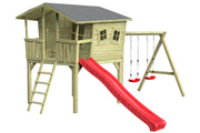 CRAZY Leon Design-Stelzenhaus mit Schaukel
