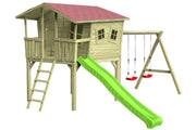 CRAZY Leon Design-Stelzenhaus mit Schaukel