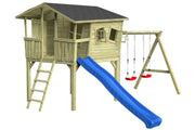 CRAZY Leon Design-Stelzenhaus mit Schaukel