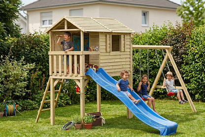 SMART Benny kompaktes Stelzenhaus mit Schaukel