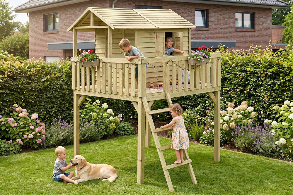 SMART Maxi Baumhaus mit Terrasse