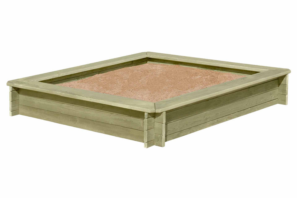 BONNY Sandkasten (grün) 180x180x30cm