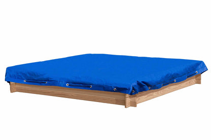 Sandkastenabdeckung 150x150cm, blau