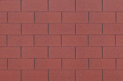 Bitumenschindeln Rot (3 m²)