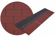 Bitumenschindeln Rot (3 m²)
