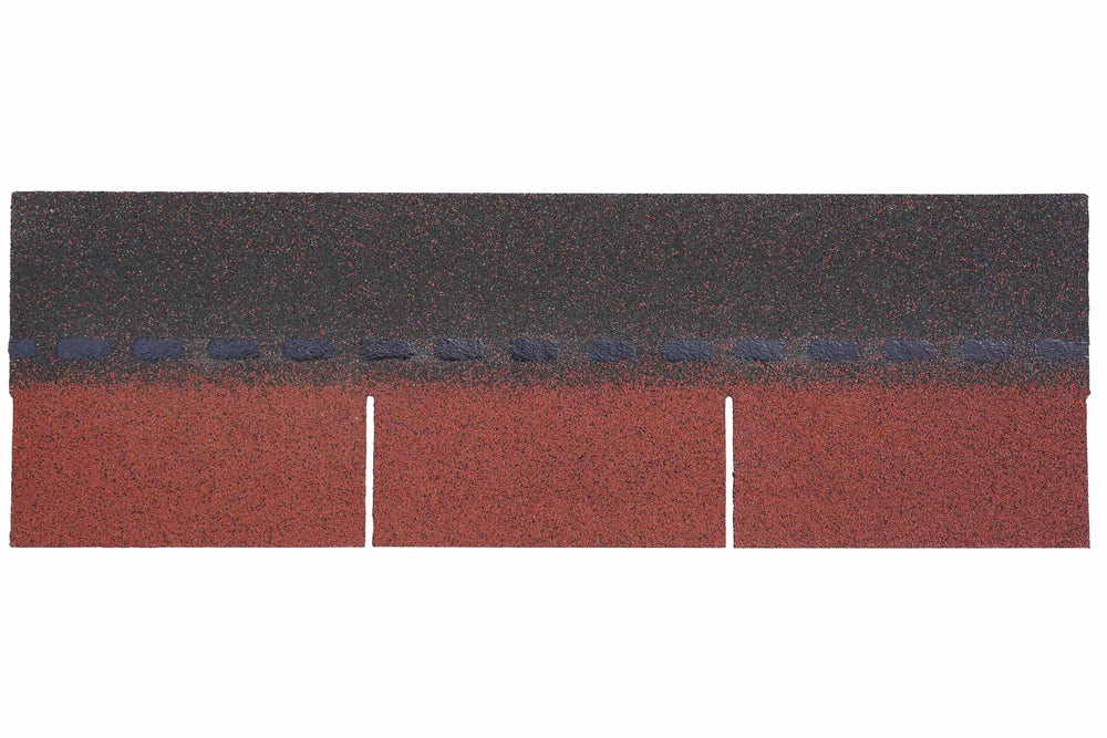 Bitumenschindeln Rot (3 m²)