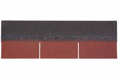 Bitumenschindeln Rot (3 m²)