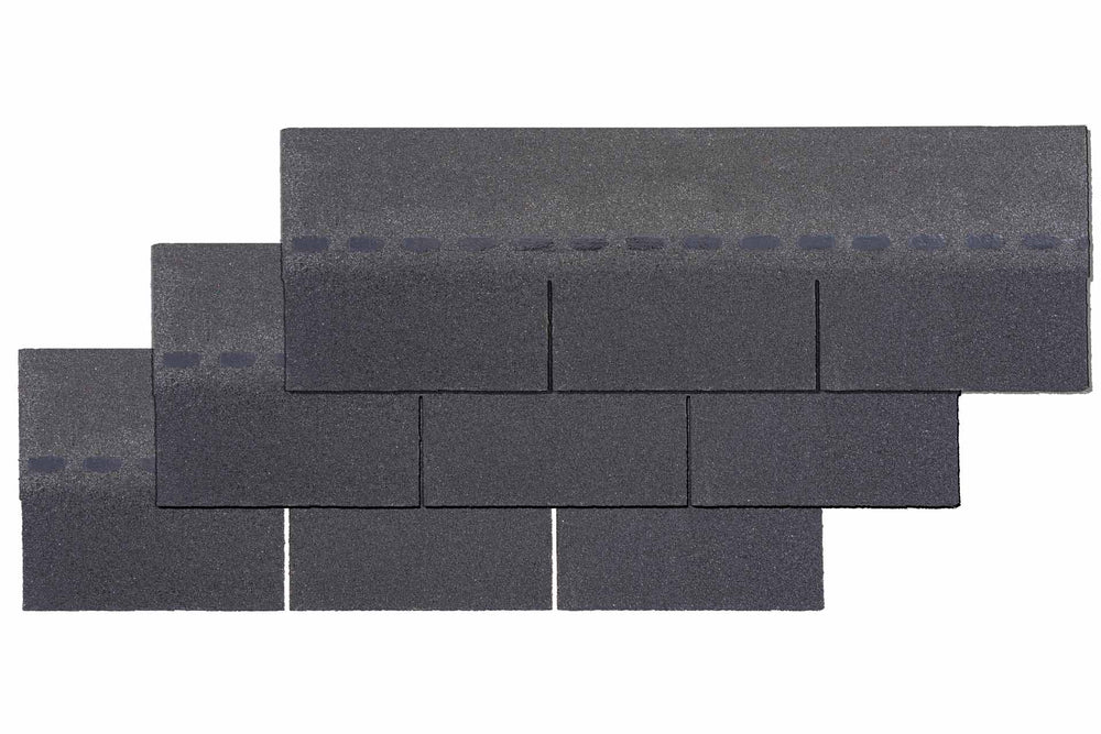 Bitumenschindeln Schwarz (3 m²)