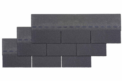 Bitumenschindeln Schwarz (3 m²)