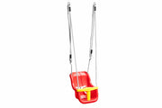 Babysitz (rot) mit T-Sicherung