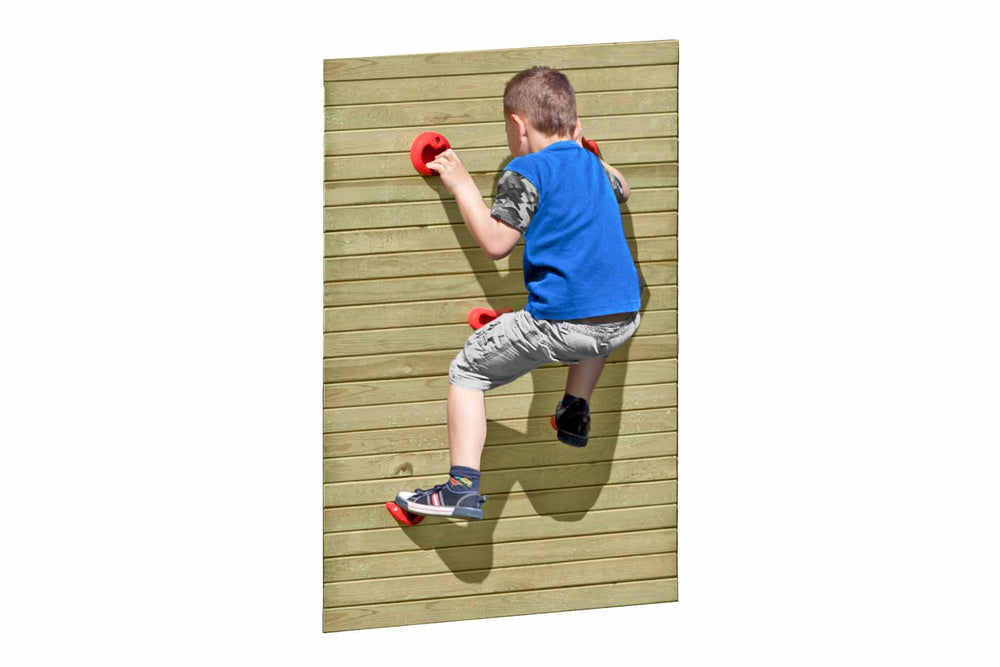 Klettersteine rot (5er-Set) inkl. Befestigung