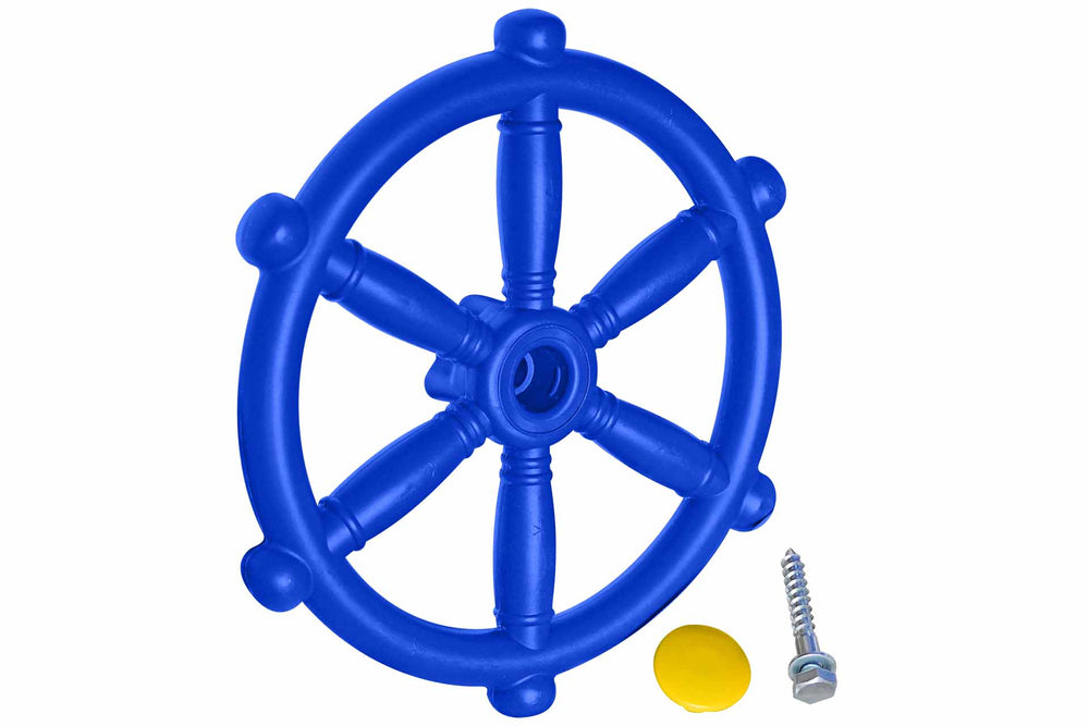 Steuerrad Pirat Ø 30 cm (blau)