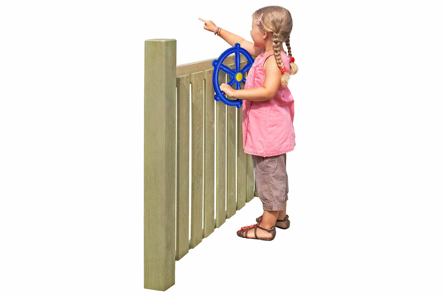 Steuerrad Pirat Ø 30 cm (blau)