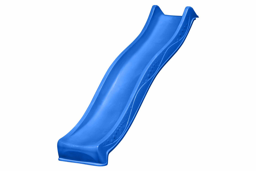 Wellenrutsche 220 cm für Podesthöhe 120 cm (Blau)