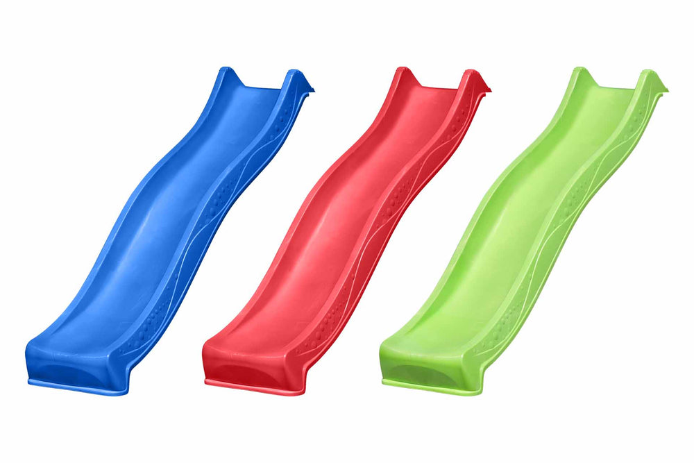 Wellenrutsche 220 cm für Podesthöhe 120 cm (Blau)