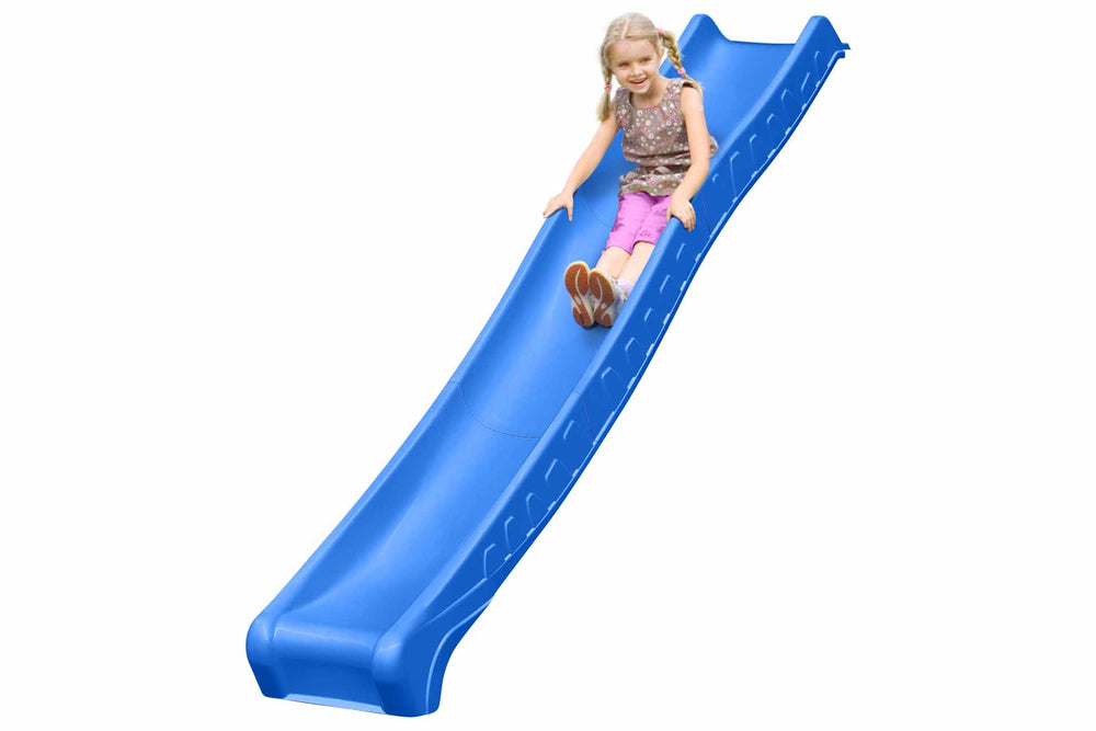 Wellenrutsche 290 cm für Podesthöhe 140–150 cm (Blau)