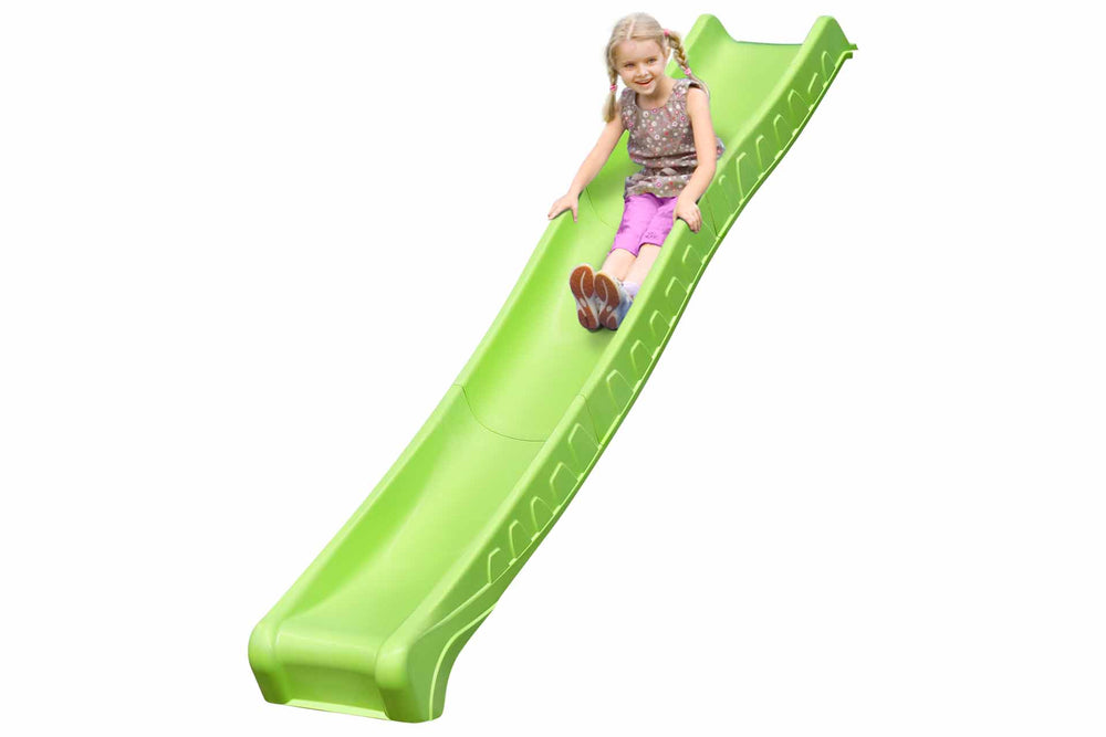 Wellenrutsche 290 cm für Podesthöhe 140–150 cm (Limongrün)