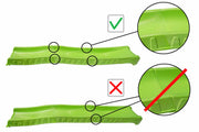 Wellenrutsche 290 cm für Podesthöhe 140–150 cm (Limongrün)