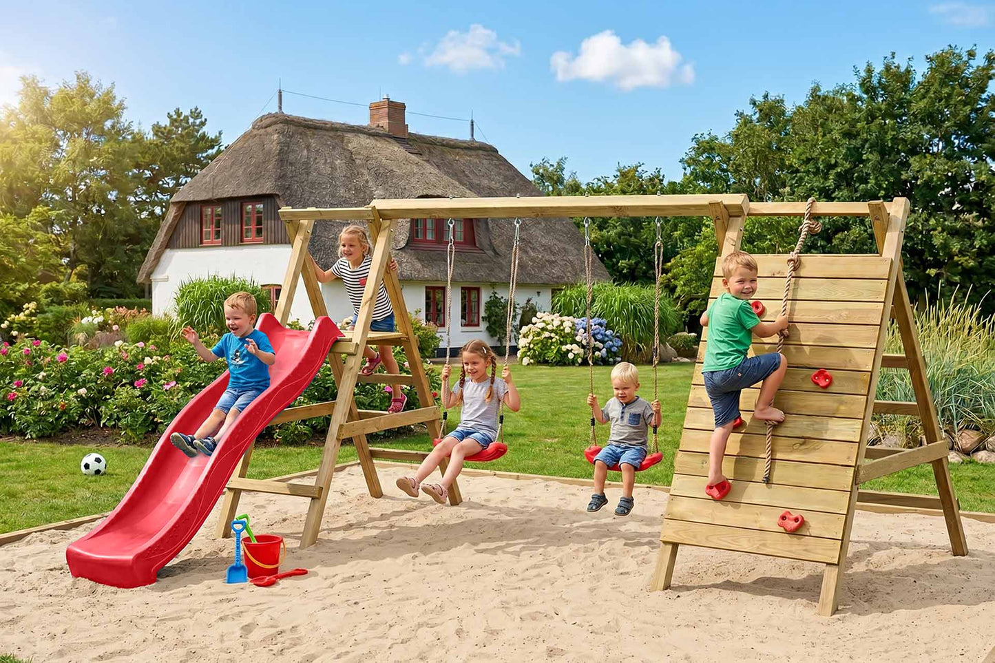 ACTIVE Gartenschaukel WALL PLUS
