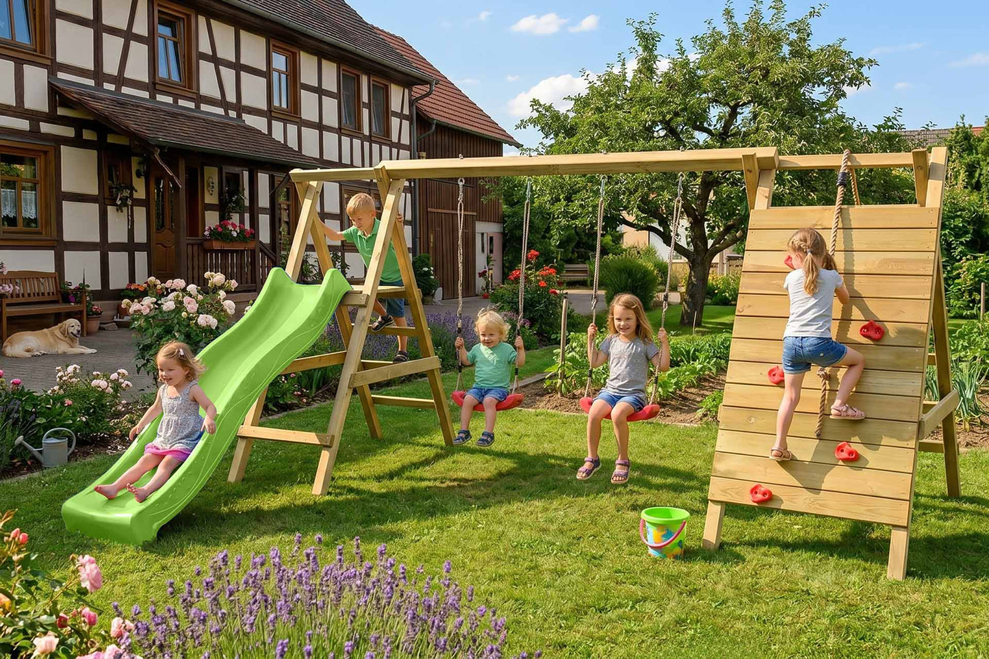 ACTIVE Gartenschaukel WALL PLUS