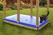Sandkastenabdeckung für ACTIVE Spielturm mit Anbau