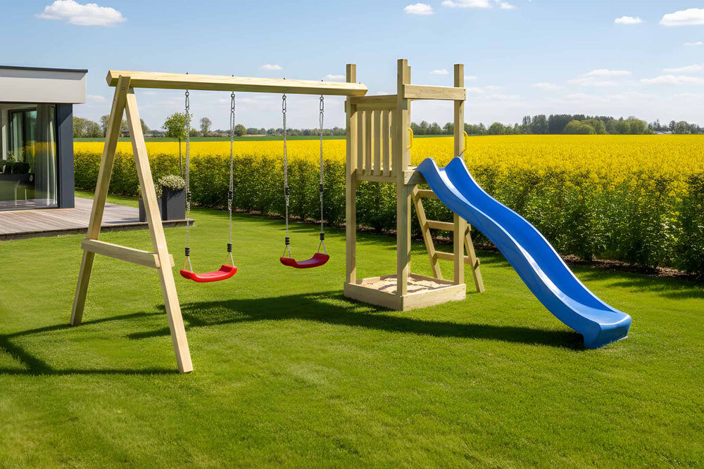 ACTIVE Spielturm aus Holz Piccoo Play