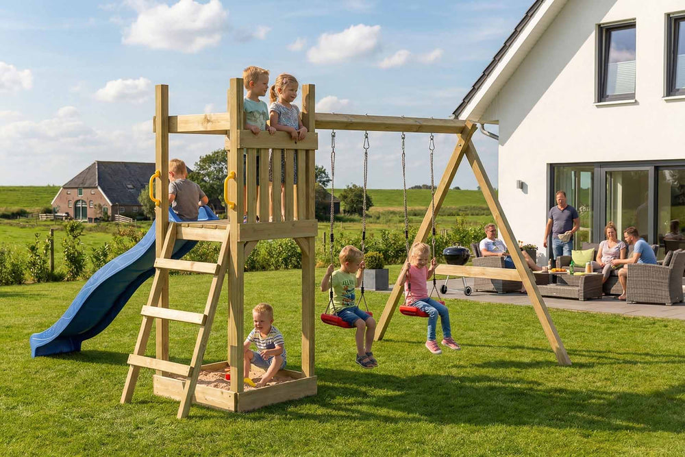 ACTIVE Spielturm aus Holz Piccoo Play