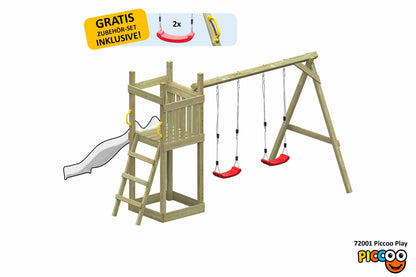 ACTIVE Spielturm aus Holz Piccoo Play