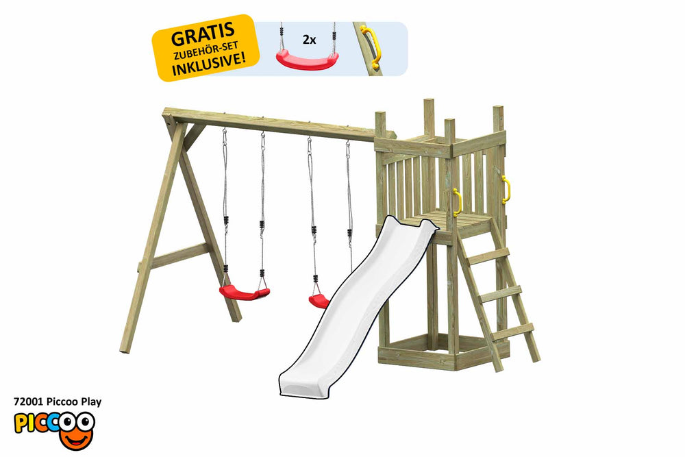 ACTIVE Spielturm aus Holz Piccoo Play