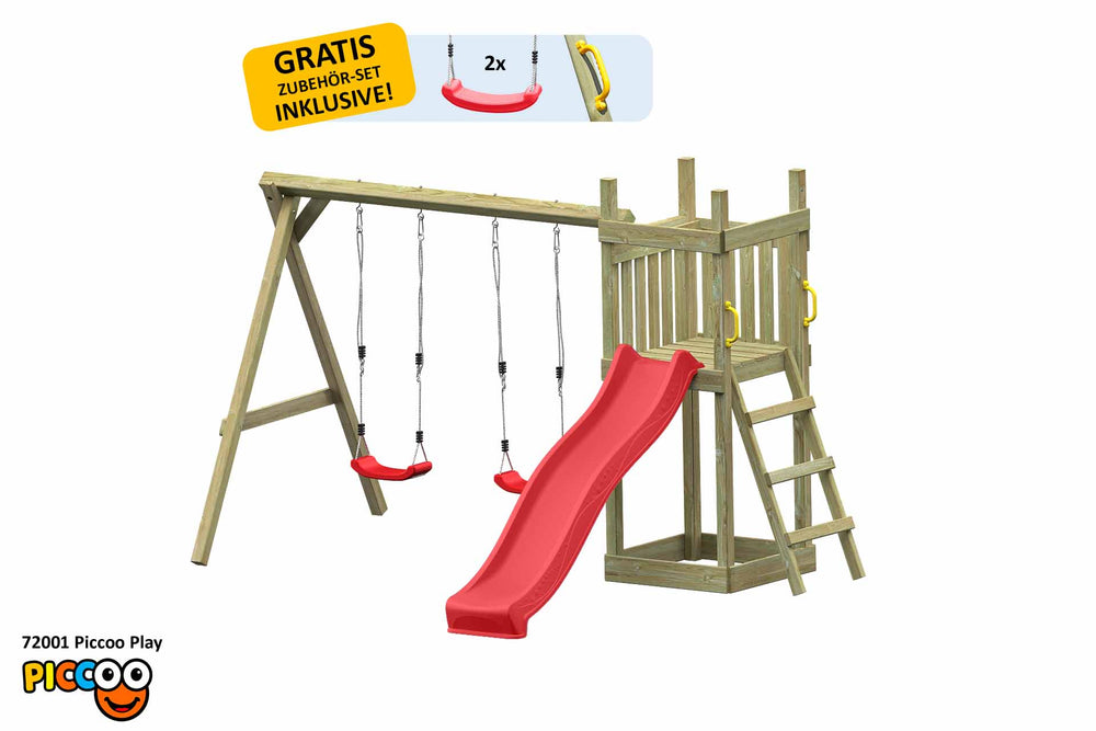 ACTIVE Spielturm aus Holz Piccoo Play