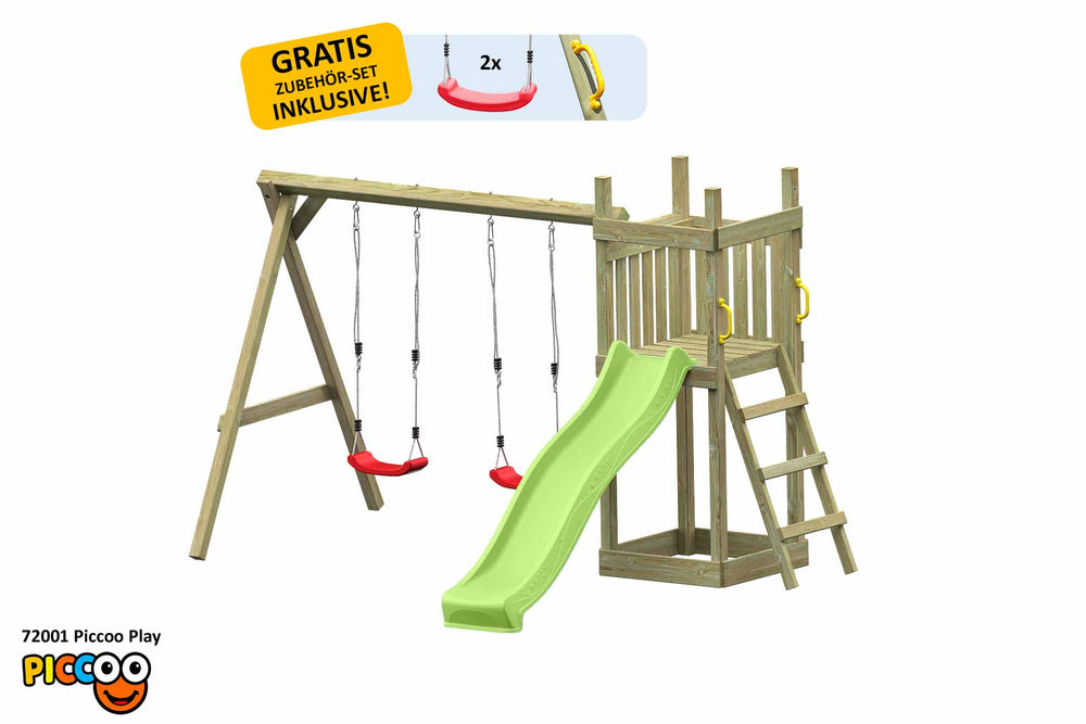 ACTIVE Spielturm aus Holz Piccoo Play