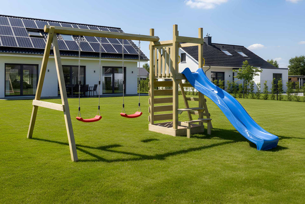 ACTIVE Kletterturm aus Holz Piccoo Play+