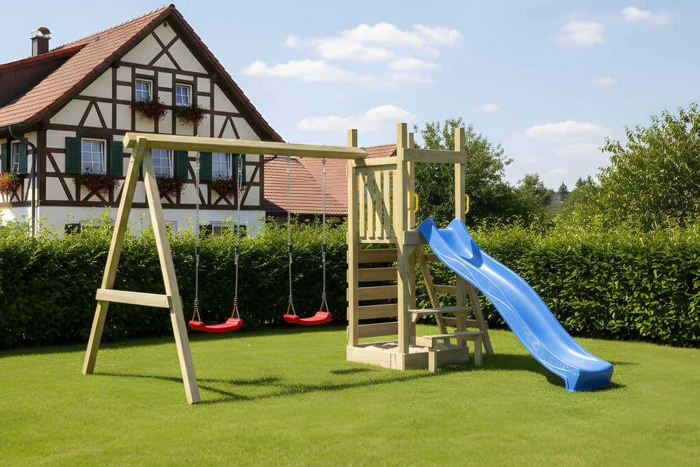 ACTIVE Kletterturm aus Holz Piccoo Play+