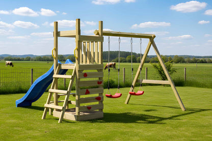 ACTIVE Kletterturm aus Holz Piccoo Play+