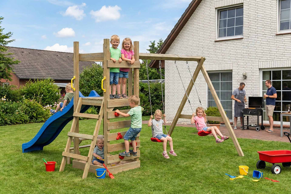 ACTIVE Kletterturm aus Holz Piccoo Play+