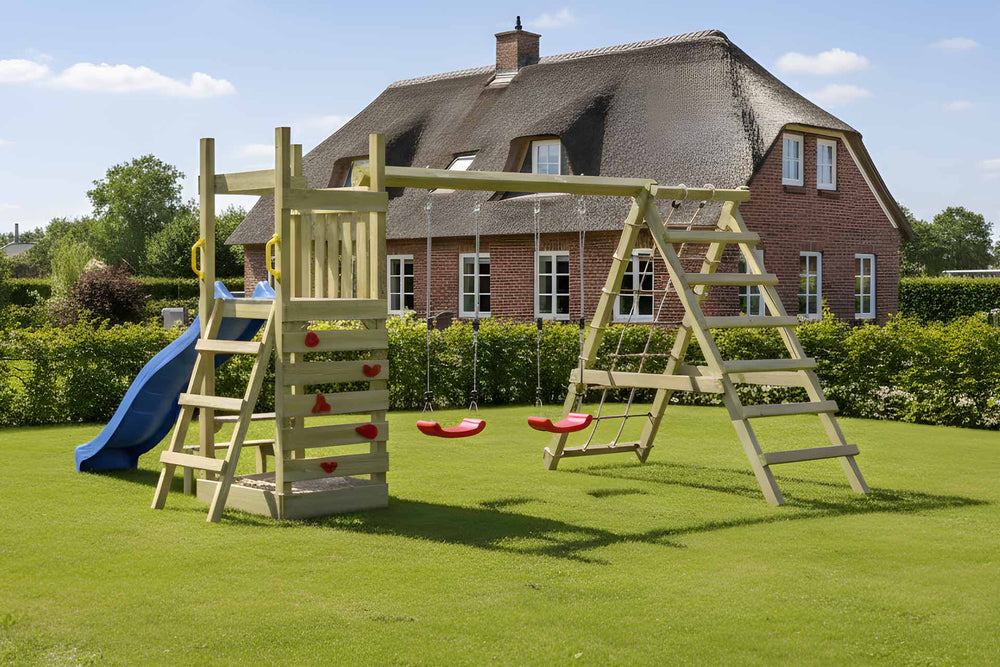 ACTIVE Klettergerüst aus Holz Piccoo Pro