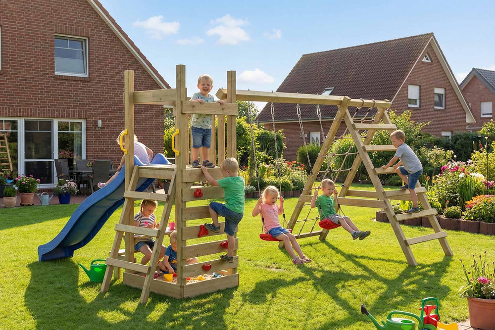 ACTIVE Klettergerüst aus Holz Piccoo Pro