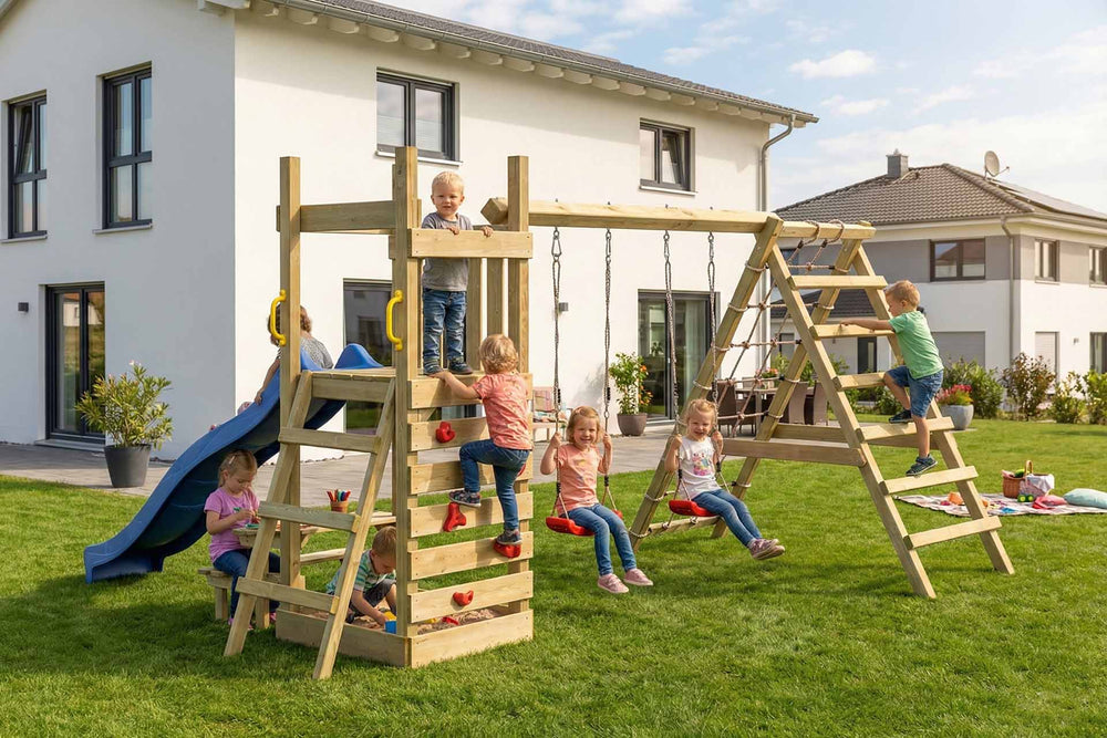 ACTIVE Klettergerüst aus Holz Piccoo Pro