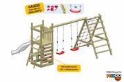 ACTIVE Klettergerüst aus Holz Piccoo Pro