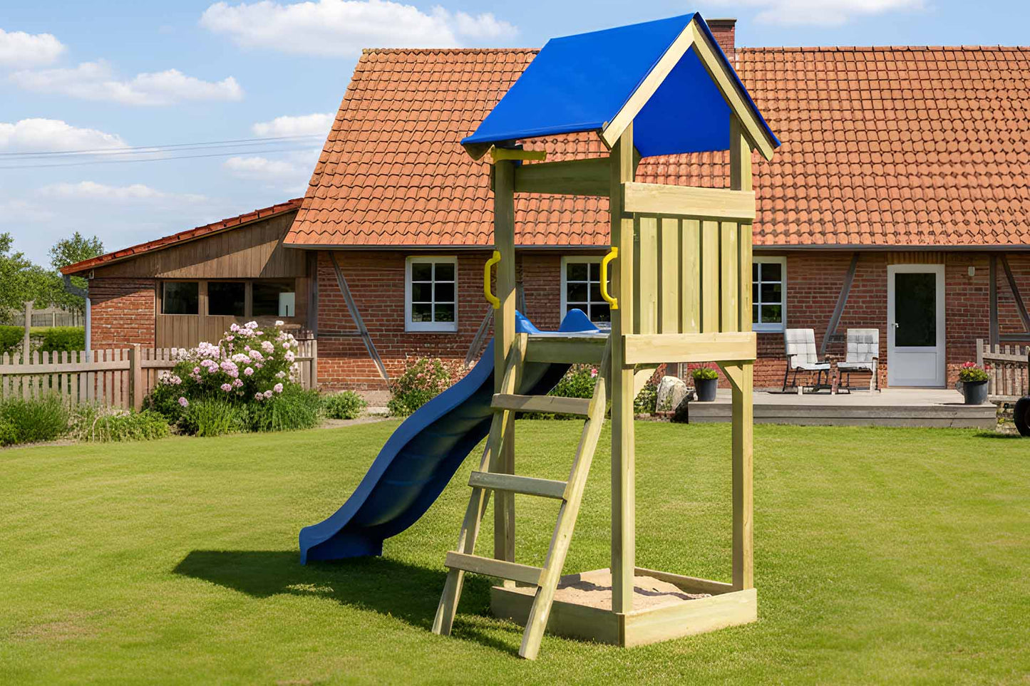 ACTIVE Spielturm aus Holz Minoo