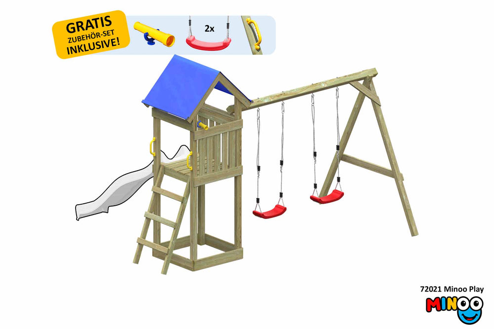 ACTIVE Spielturm aus Holz Minoo Play