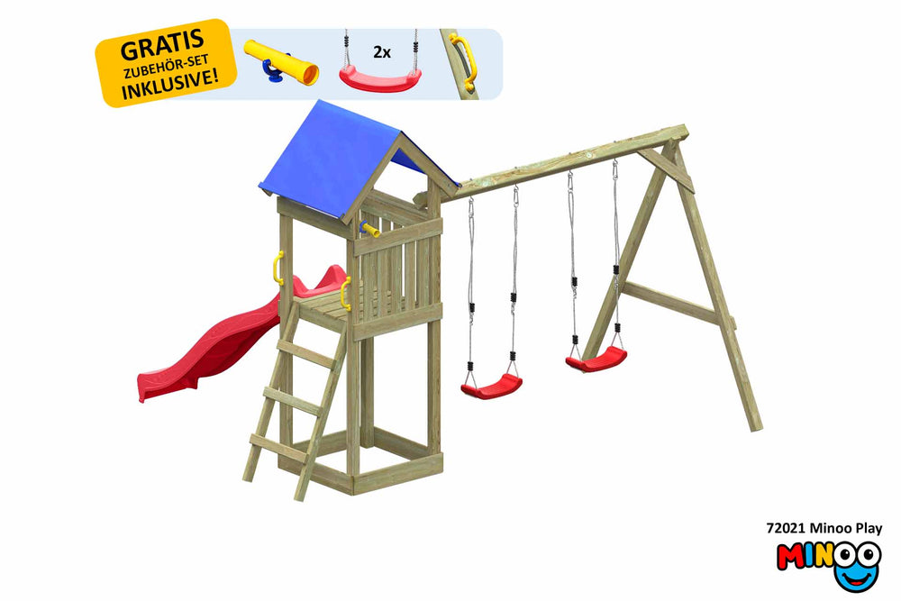 ACTIVE Spielturm aus Holz Minoo Play