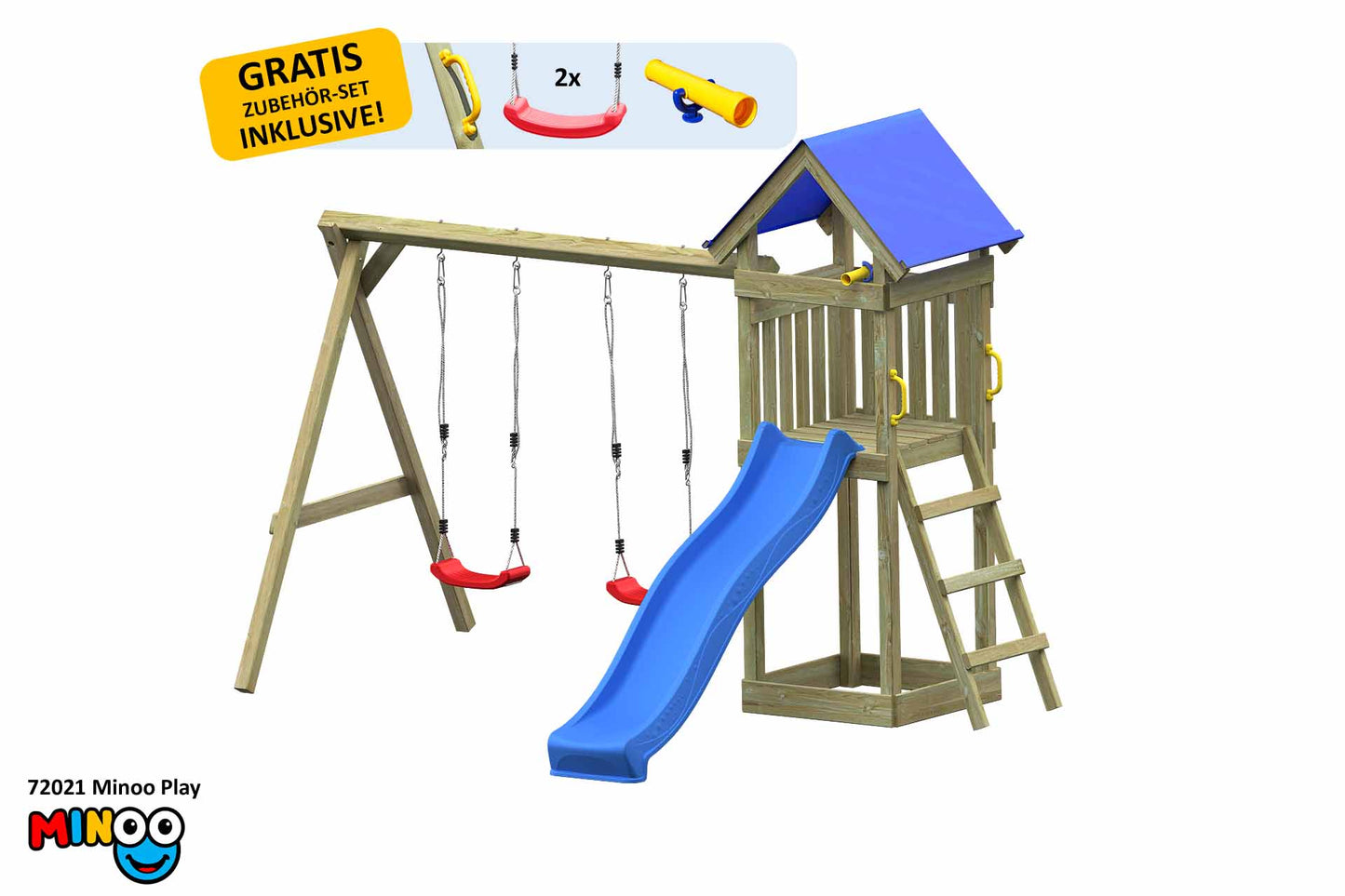 ACTIVE Spielturm aus Holz Minoo Play
