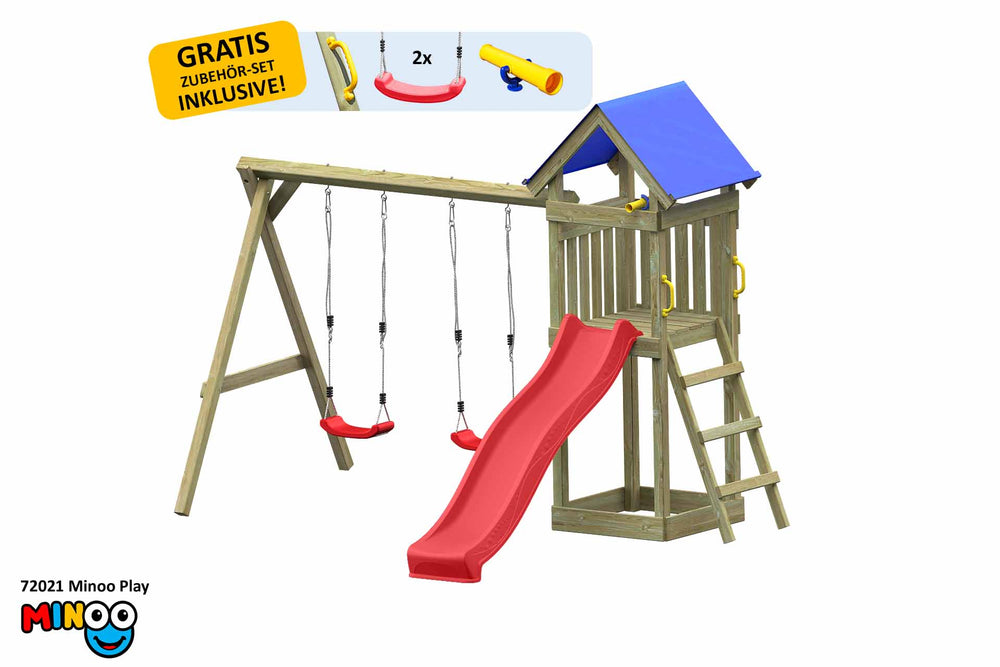 ACTIVE Spielturm aus Holz Minoo Play