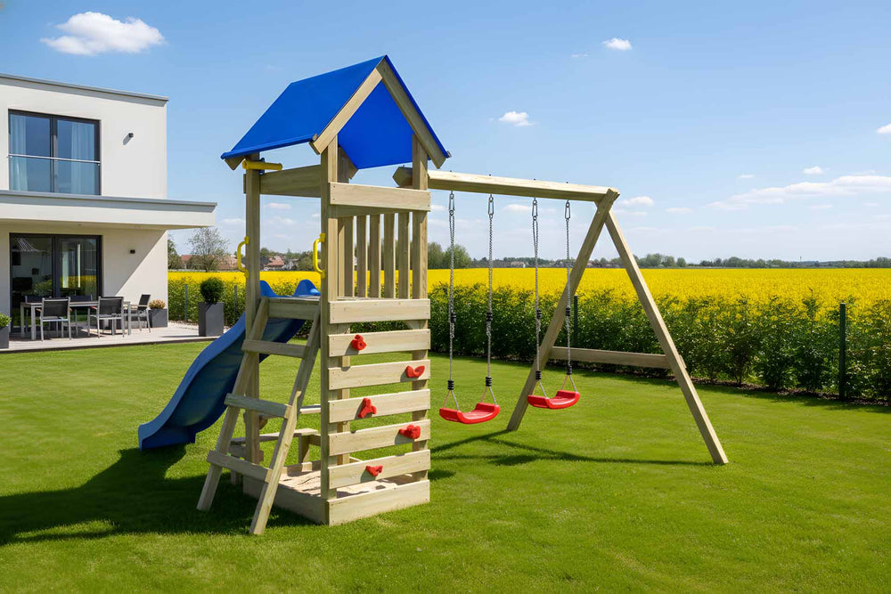 ACTIVE Kletterturm aus Holz Minoo Play+