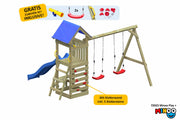 ACTIVE Kletterturm aus Holz Minoo Play+