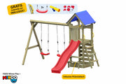 ACTIVE Kletterturm aus Holz Minoo Play+