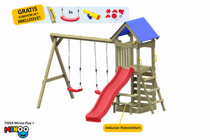 ACTIVE Kletterturm aus Holz Minoo Play+